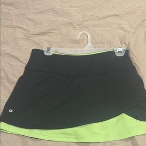 Bolle Black and Green skort. In perfect condition.